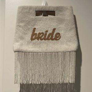 Bride Beaded Tassel Bag